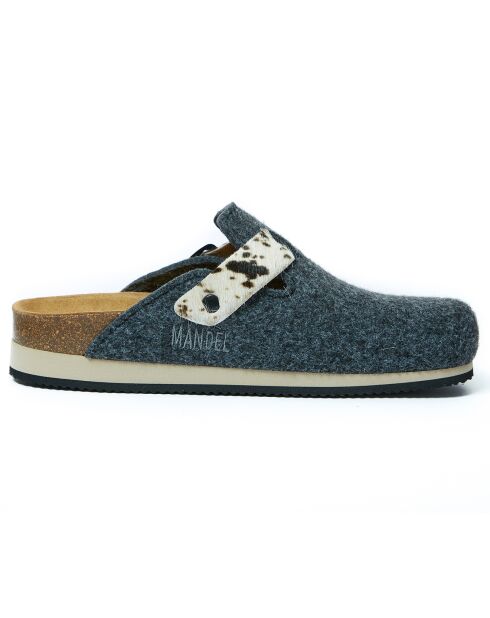 Chaussons en Feutrine Ester bleus