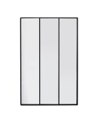 Miroir Atelier XXL noir - 87x126 cm
