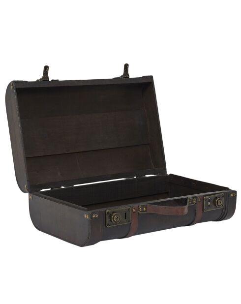 2 Malles vintage déco marron