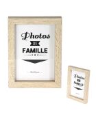 8 Cadres photos noir/blanc/marron - 22.20x27.3 cm