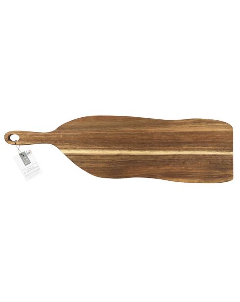 Planche de présentation marron - 64x18 cm