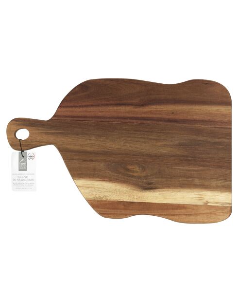 Planche de présentation marron - 45x29 cm