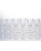 6 Verres Prisma transparents - 4 cl
