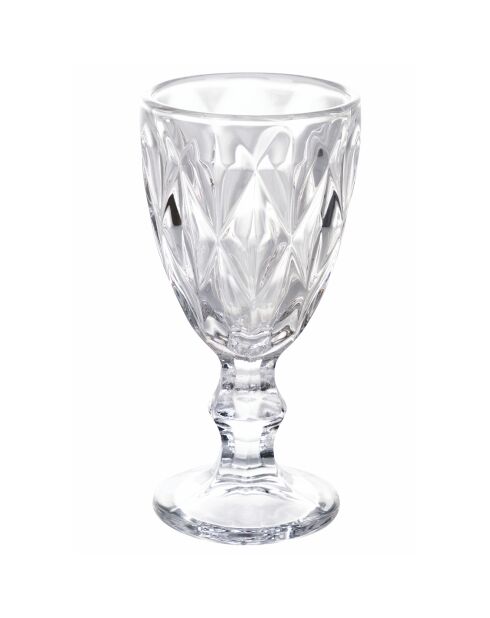 6 Verres Prisma transparents - 4 cl