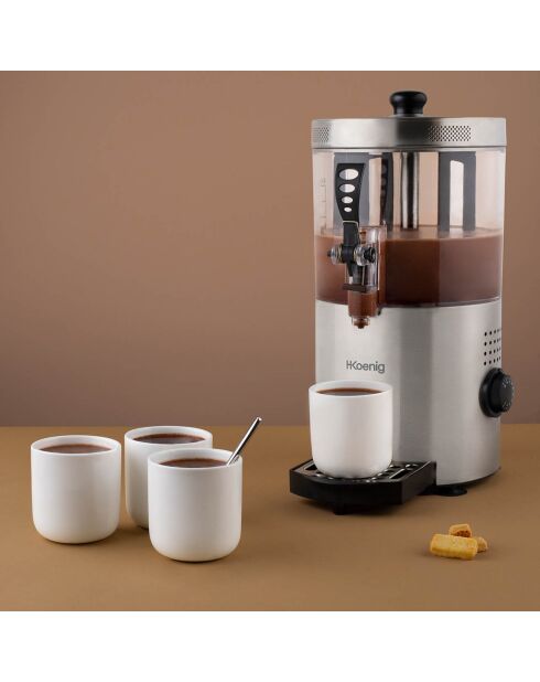 Verkaufsautomat mit heißer Schokolade