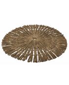 6 mehrfarbige Schokoladen-Tischsets - D.38 cm