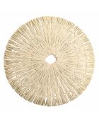 6 mehrfarbige Schokoladen-Tischsets - D.38 cm