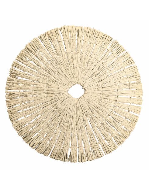 6 Sets de table Chocolat multicolores - D.38 cm