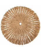 6 mehrfarbige Schokoladen-Tischsets - D.38 cm