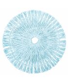 6 manteles individuales azules Ocean - D.38 cm