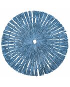 6 manteles individuales azules Ocean - D.38 cm