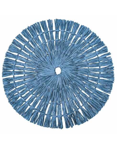 6 Sets de table Ocean bleus - D.38 cm