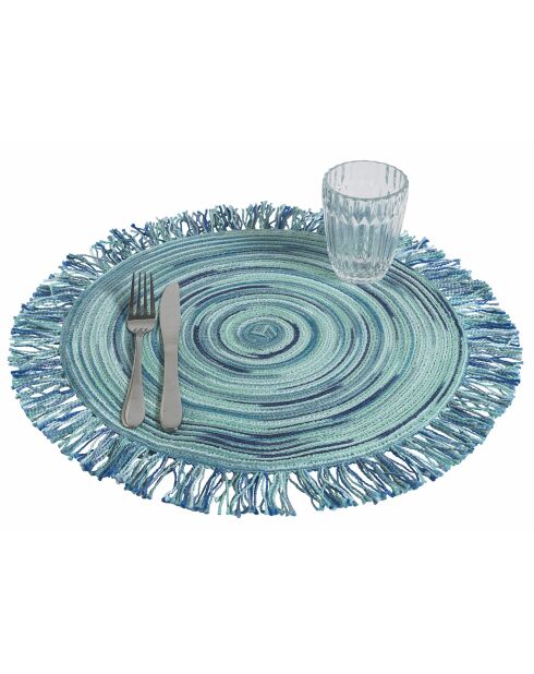 6 Sets de table Baita bleus - D.44.5 cm
