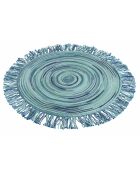 6 manteles individuales Baita azules - D.44,5 cm