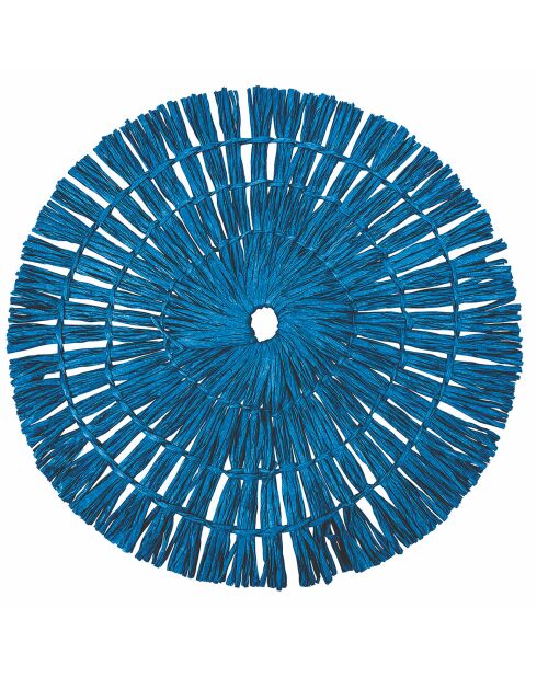 6 Sets de table Ocean bleus - D.38 cm