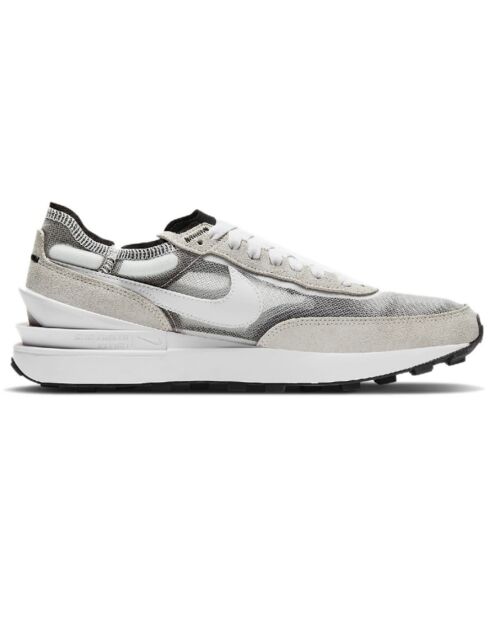 Baskets Air Waffle One gris/beige