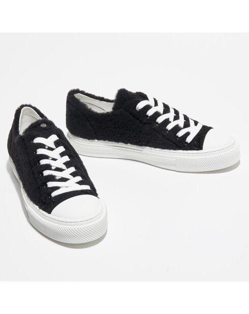Sneakers en Peau de Mouton Ollie Chill noires