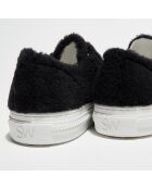 Sneakers en Peau de Mouton Ollie Chill noires