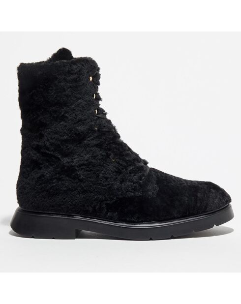 Boots en Peau de Mouton McKenzee Chill noires