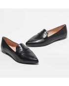 Mocassins en Cuir Clovie noirs