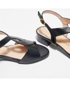 Sandales en Cuir Shalena noires