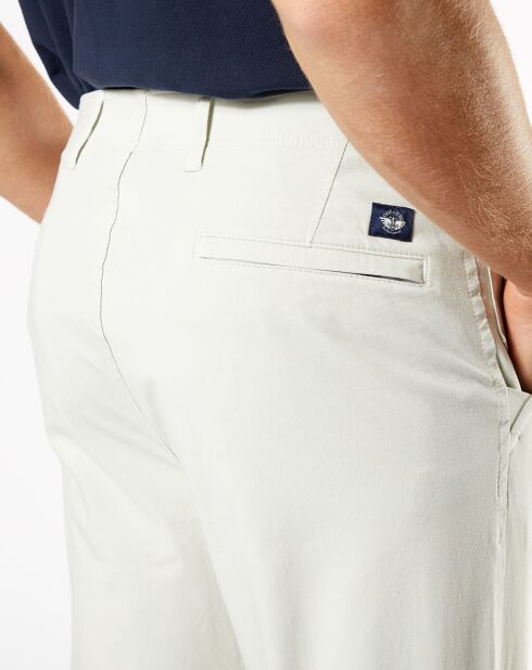Pantalon Smart 360Flex Alpha Slim Fit écru