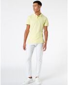 Polo Garment Dyed jaune