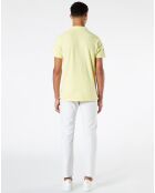 Polo Garment Dyed jaune