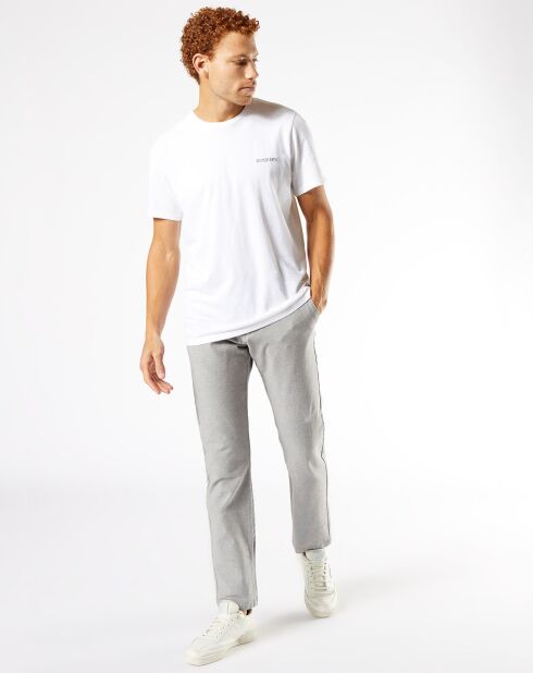 Pantalon Smart 360 Flex Chino Slim Fit gris clair