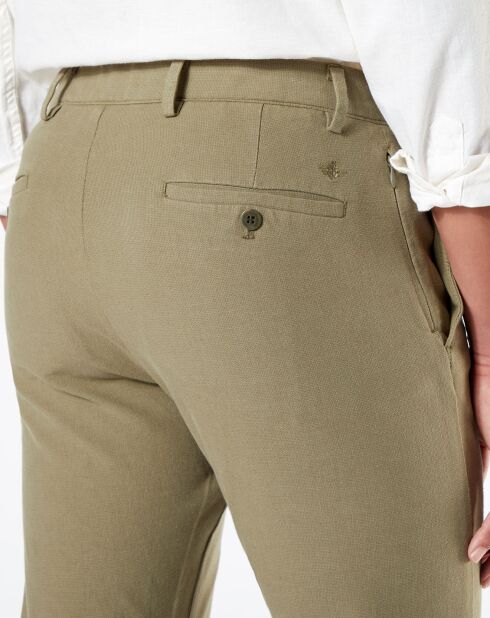 Smart 360 Flex Chino Slim Fit Leichte Khakihose