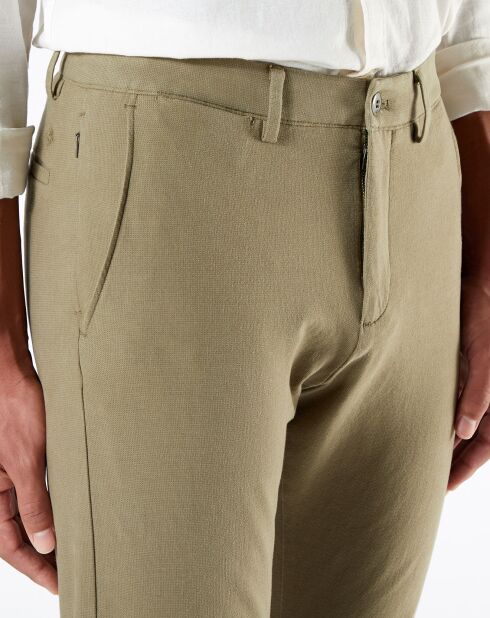 Pantalon Smart 360 Flex Chino Slim Fit kaki clair