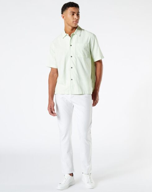Chemise Boxy vert clair