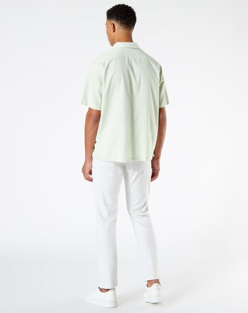 Chemise Boxy vert clair