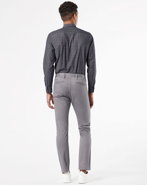 Pantalon skinny gris