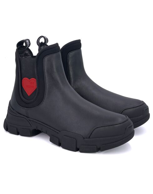 Chelsea Boots en Cuir Judy noires