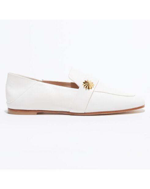 Mocassins en Cuir Wylie Star crème