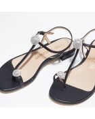 Sandales en Cuir Ballsoffire noires