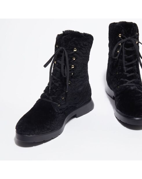 Boots en Peau de Mouton McKenzee Chill noires