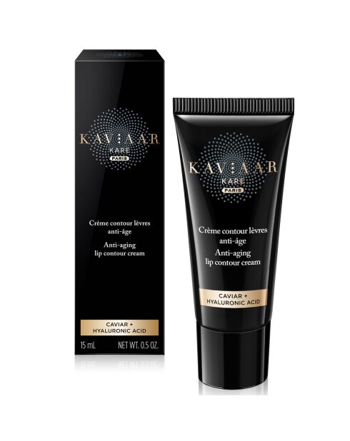 Crème contour lèvres anti-âge au caviar & acide hyaluronique 15 ml