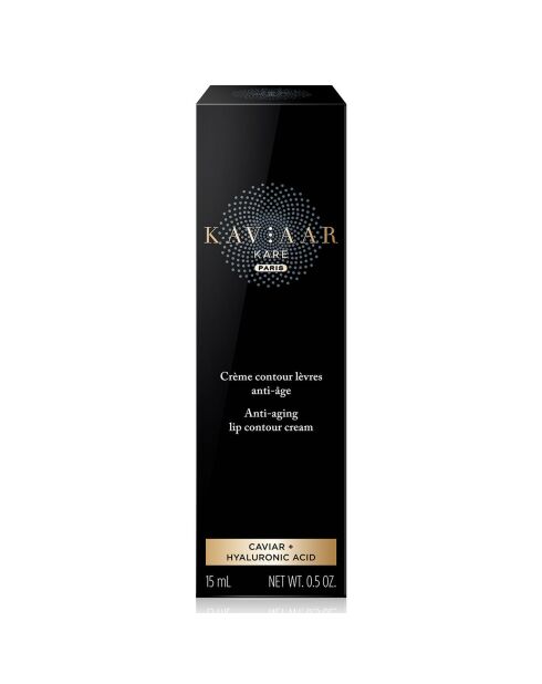 Crème contour lèvres anti-âge au caviar & acide hyaluronique 15 ml