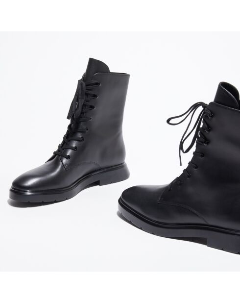 Boots en Cuir McKenzee noires