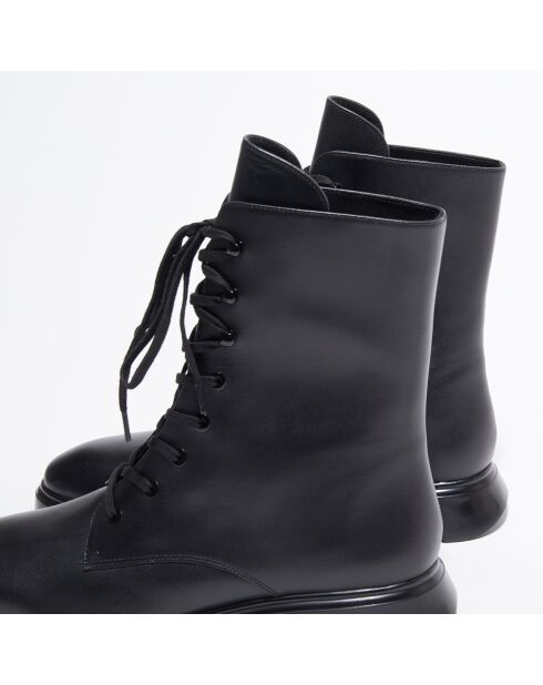 Boots en Cuir McKenzee noires