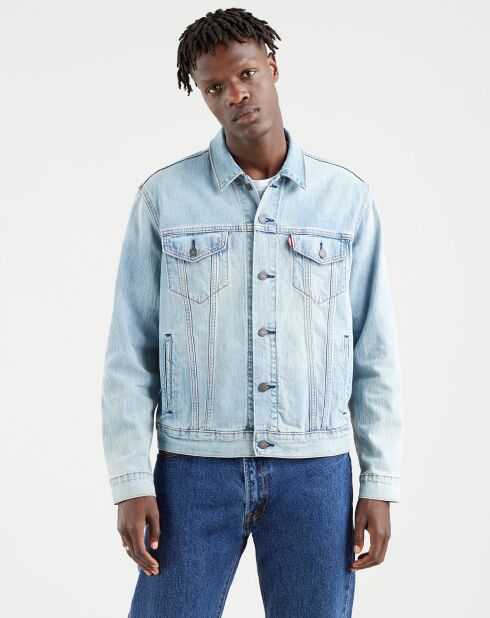 Veste en Jean The Trucker bleue