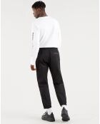 Pantalon Jogger en Coton et Chanvre noir