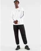 Pantalon Jogger en Coton et Chanvre noir