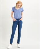 Jean 712 Slim Bogota Heat bleu