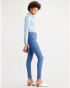 Jean 720 Hirise Super Skinny sculpt Eclips bleu