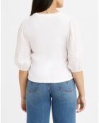 Blouse en Coton Poet blanche