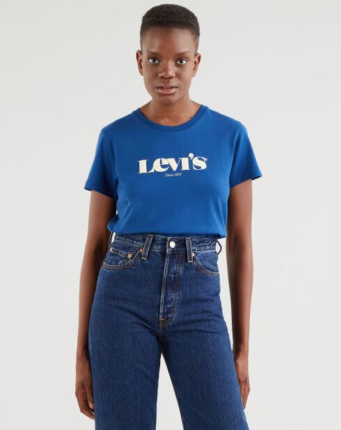 T-Shirt en Coton The Perfect bleu