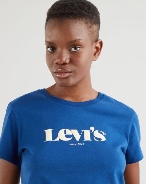 T-Shirt en Coton The Perfect bleu